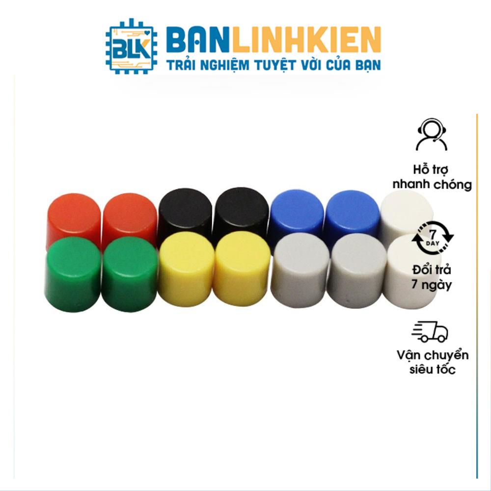 Vỏ Nút Nhấn 4 Chân 6x6MM Các Màu ( Túi 10 cái)