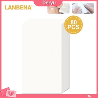   Hàng mới về  Set 80 giấy lột mụn đầu đen làm sạch sâu LANBENA 