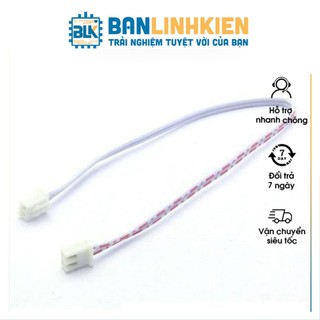 Dây Trắng 2P XH2.54-2P 15CM 1 Đầu (5 chiếc)