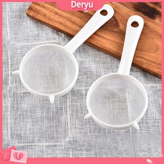 Dụng cụ rây lọc lá trà cầm tay bằng nhựa tiện dụng cho nhà bếp