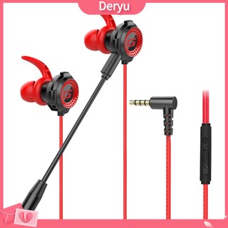 Tai nghe gaming có mic cho điện thoại Leyoya G60 tai nghe chơi game PUBG mobile / FF / ROS / Tốc chiến mic rời 360° earphone BASS