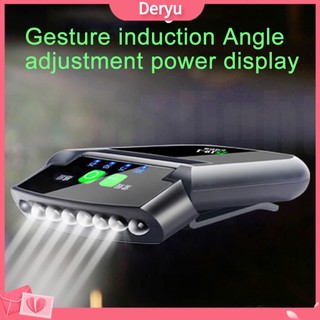Đèn LED kẹp mũ lưỡi trai có thể điều chỉnh sạc lại bằng cổng USB
