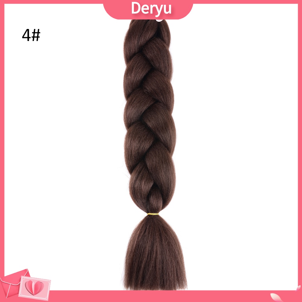 Tóc giả thắt bím nhiều màu sắc thời trang cho nữ