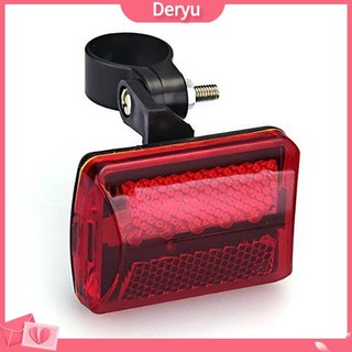 Đèn led 5 bóng 7 chế độ ánh sáng màu đỏ dành cho xe đạp