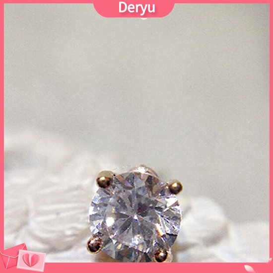 Khuyên tai đính đá thiết kế thời trang dành cho nam và nữ