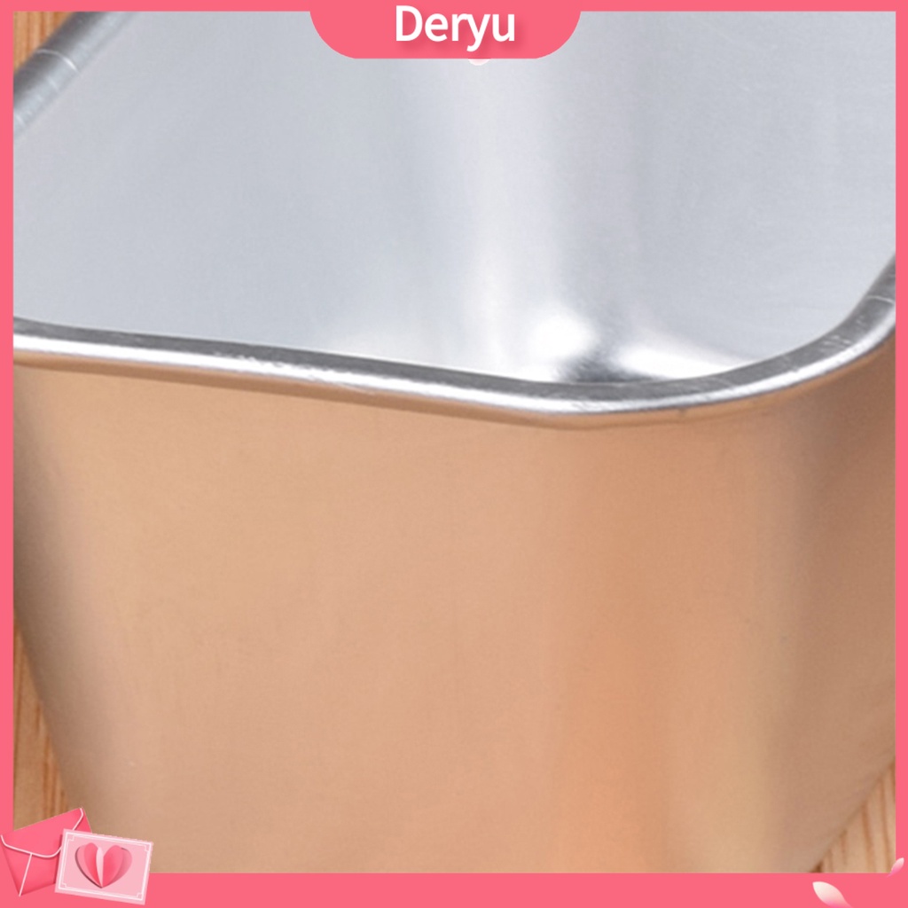 Khuôn làm bánh chống dính không lủng bằng hợp kim nhôm hình chữ nhật dùng cho nhà bếp