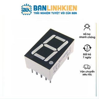 Led 7 1.2 1 Số Anot Sáng Đỏ 3x4CM