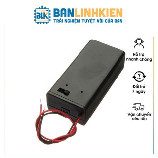 Hộp Đế Pin 9V Có Công Tắc
