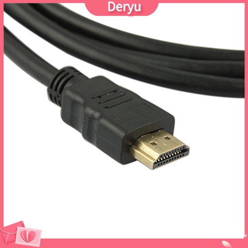 Dây cáp chuyển đổi VGA HDMI sang VGA 6Ft 1080P HDMI màu vàng chuyên dụng