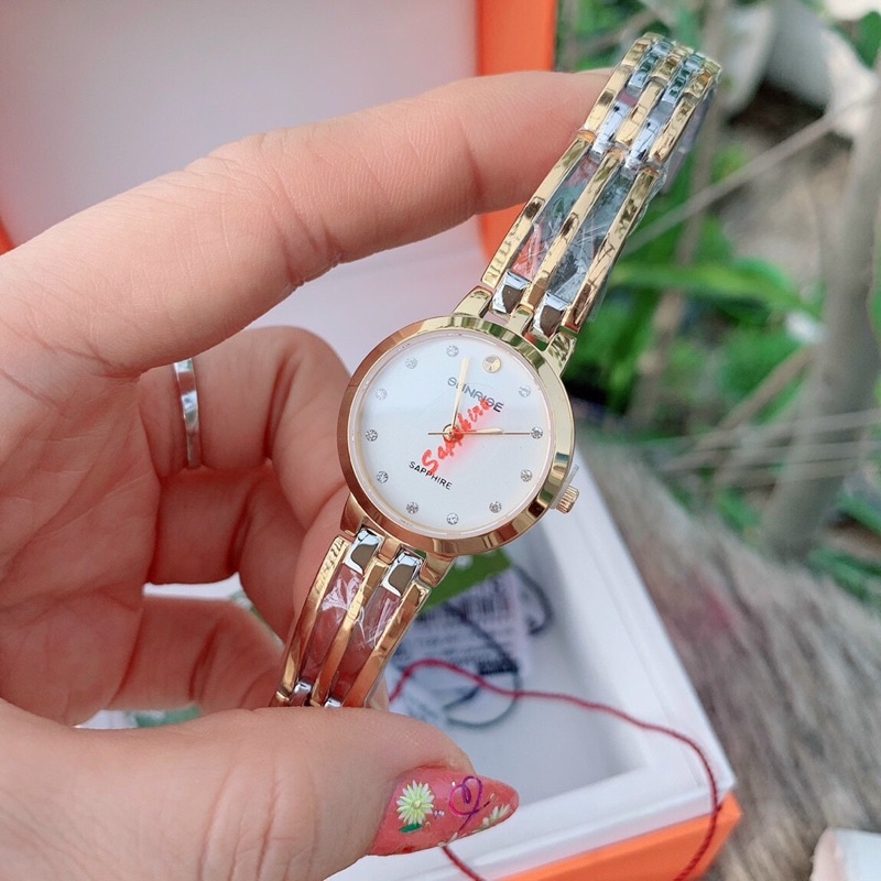 Đồng hồ nữ SUNRISE 728SWA chính hãng thuỵ sỹ