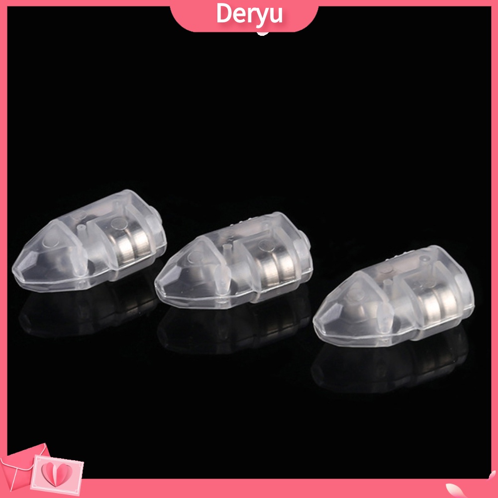 Set 10 đèn led mini thiết kế hình viên đạn chống thấm nước trang trí tiệc cưới/sinh nhật