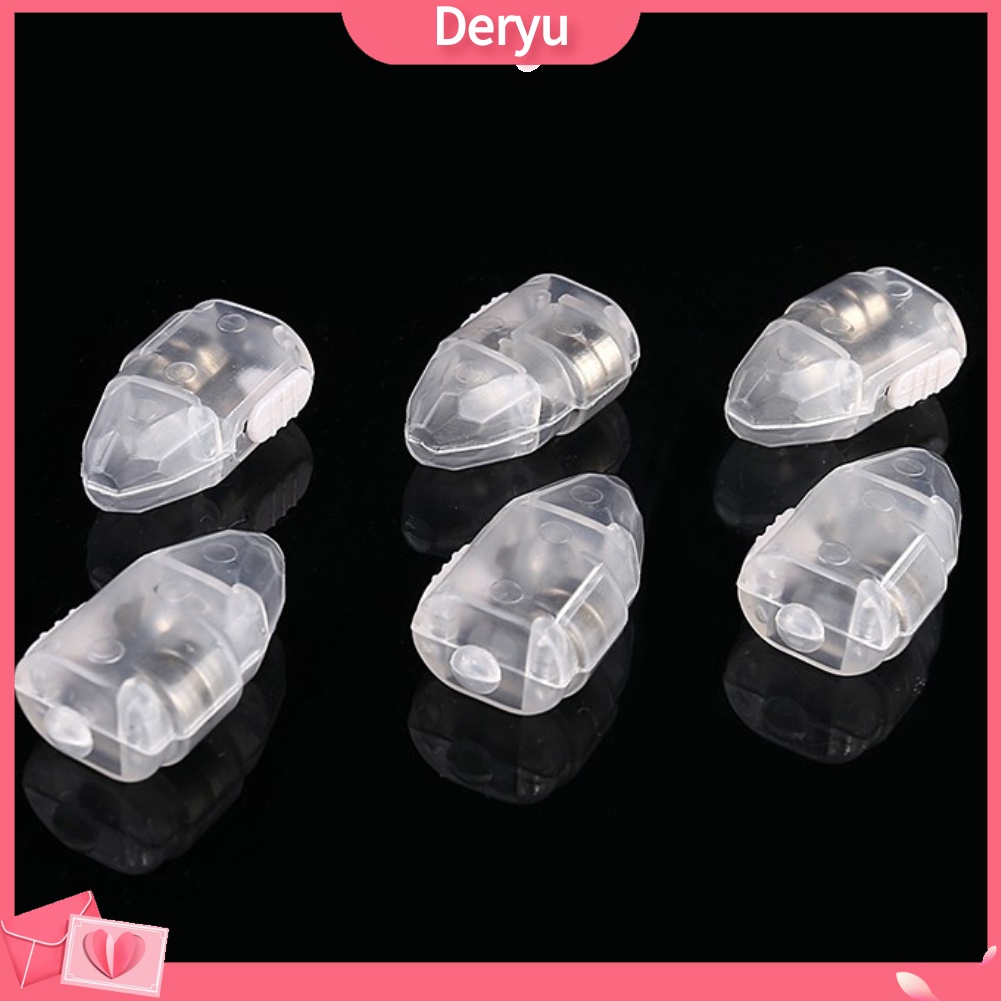 Set 10 đèn led mini thiết kế hình viên đạn chống thấm nước trang trí tiệc cưới/sinh nhật