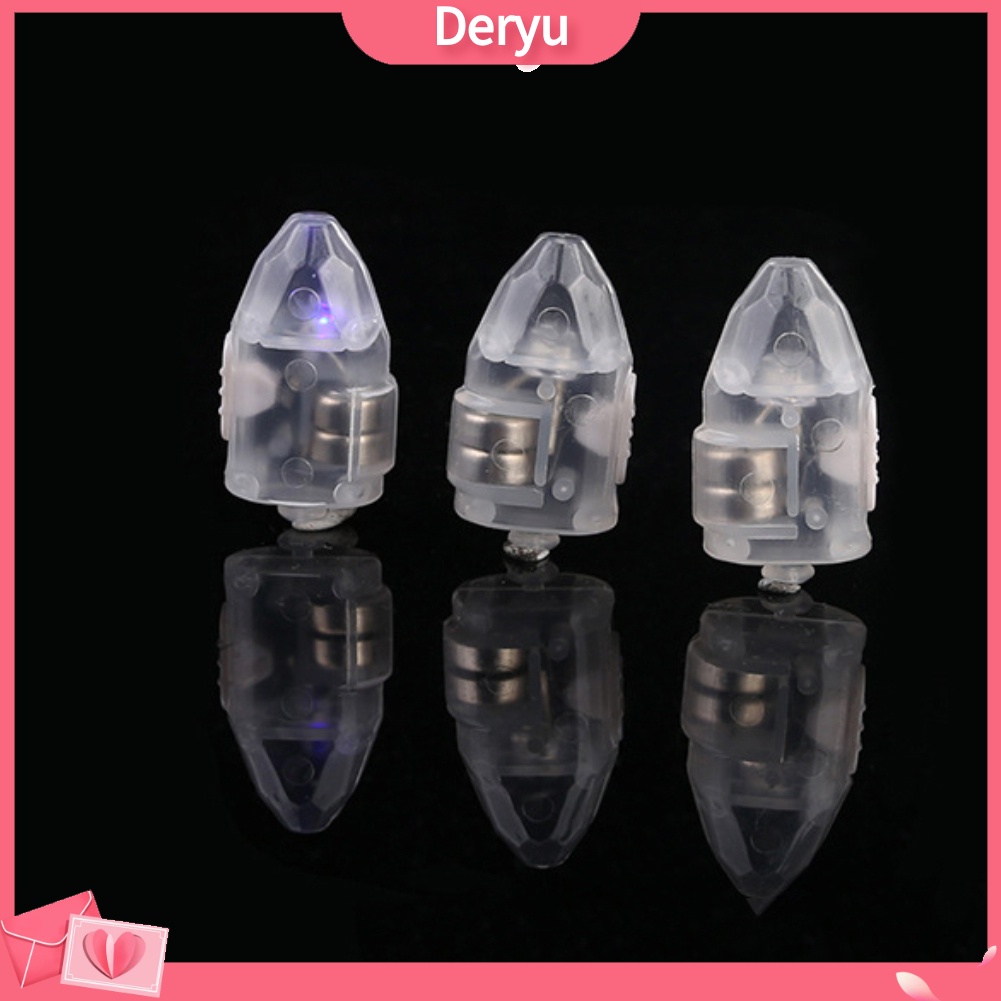 Set 10 đèn led mini thiết kế hình viên đạn chống thấm nước trang trí tiệc cưới/sinh nhật