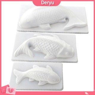 Khuôn làm bánh hình con cá bằng nhựa chống dính đa năng tiện dụng