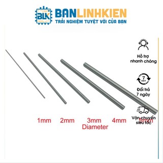 Trục sắt 5mm dài 100mm
