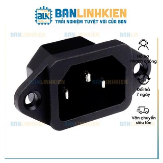 Jack nguồn AC các loại(jack số 8, Jack cầu chì)