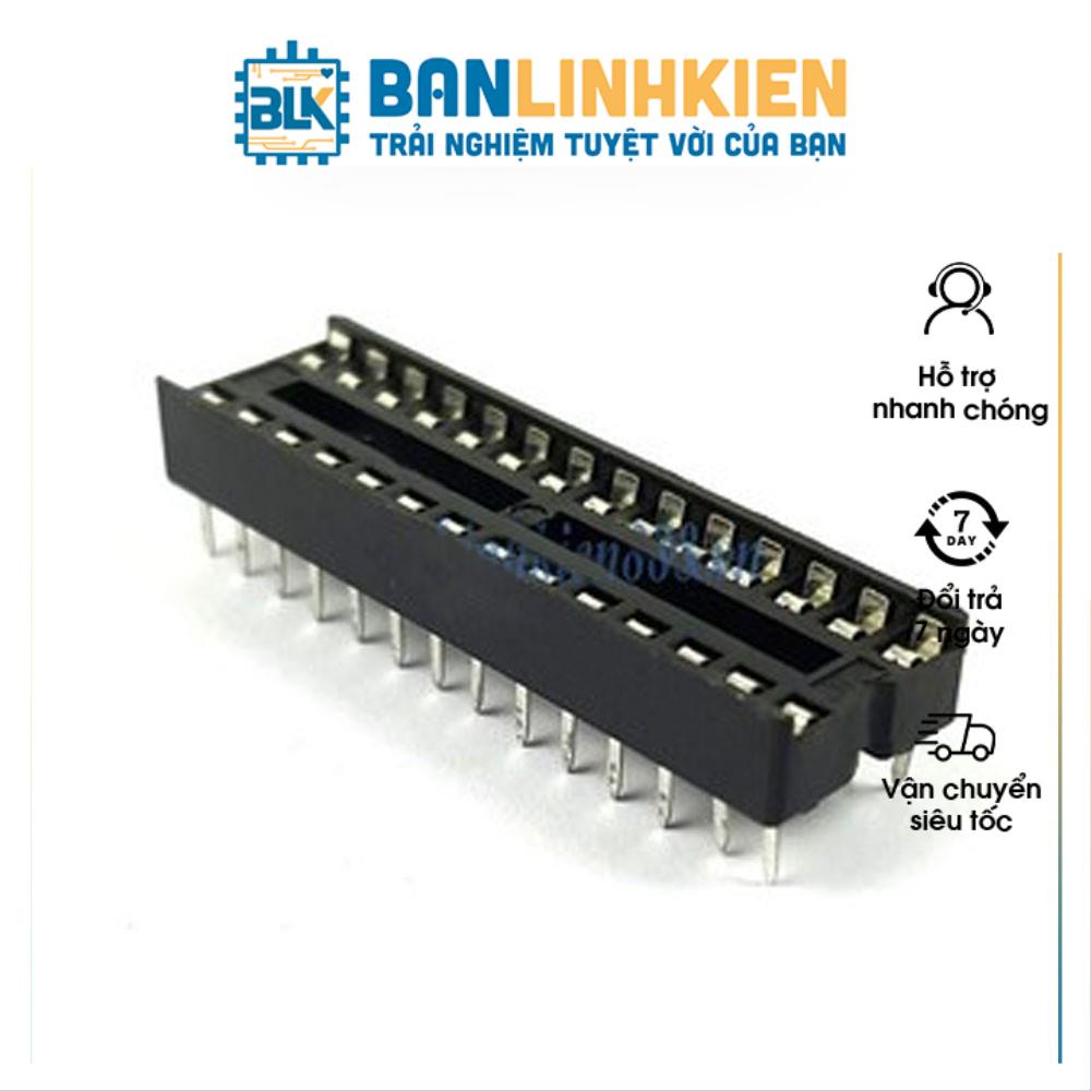 Đế IC 28P (DIP28) (Nhỏ) (5 chiếc)