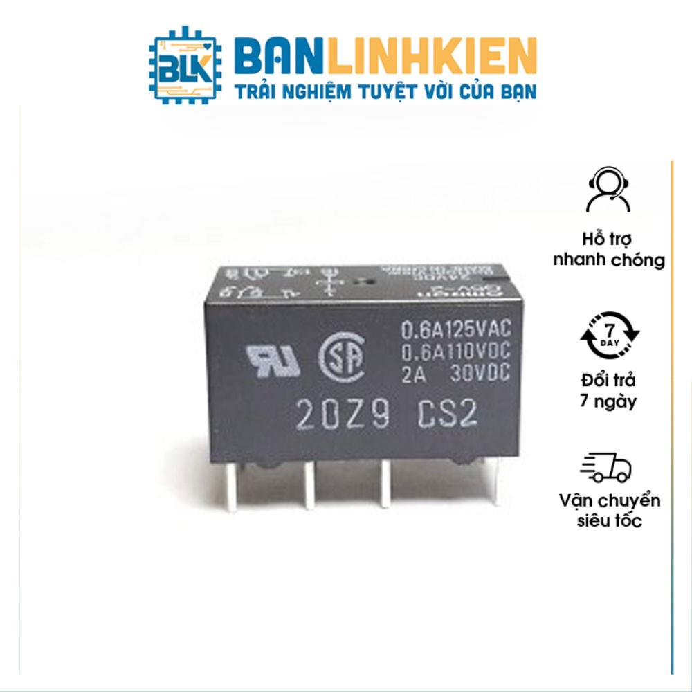 Rơ Le [Relay] 8 chân 24V2A G5V-2