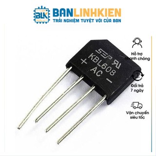 Diode Cầu 6A 1000V KBL610