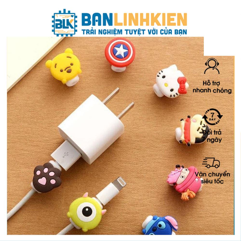 BLK Bảo Vệ Cáp Sạc (Gấu BOO)