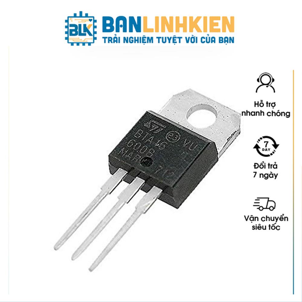 IC Bán Dẫn BTA16-600B TO220 TRIAC 16A 600V