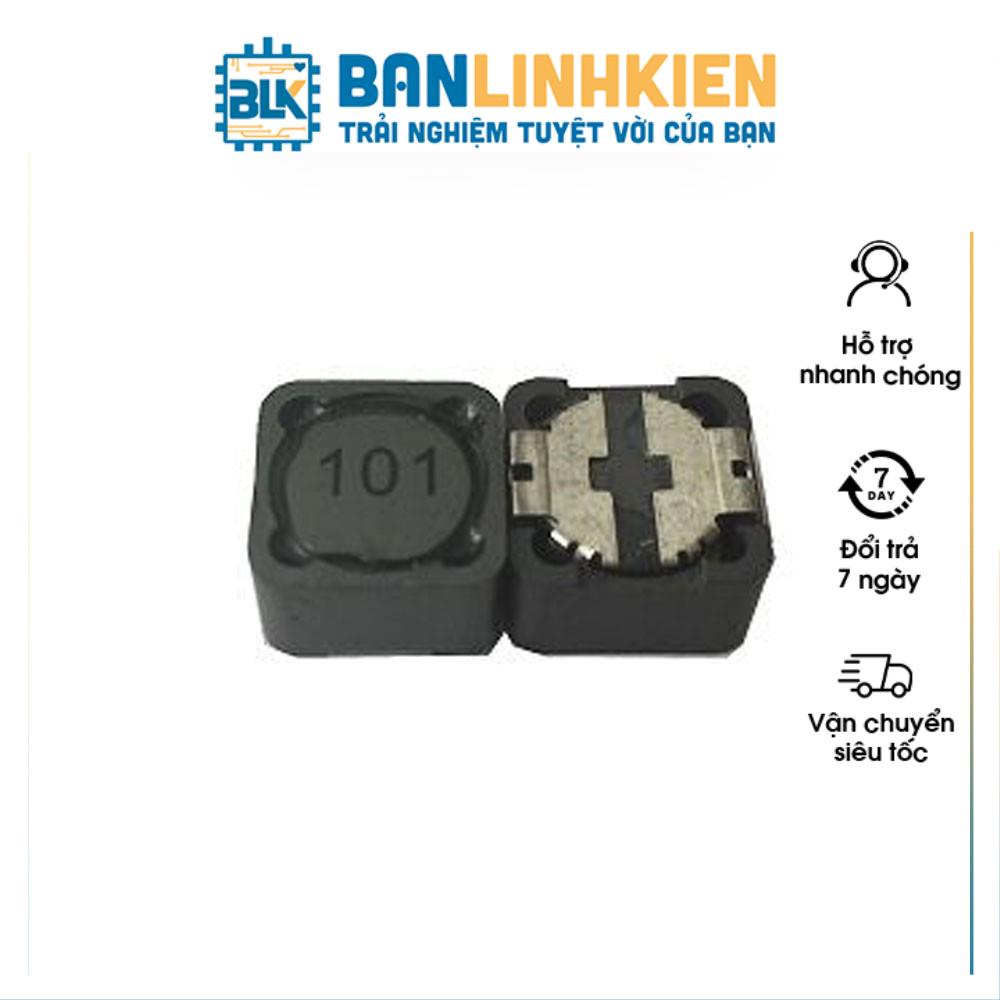 Cuộn Cảm 100uH 101 3A 12x12x7MM