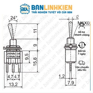 Công Tắc Gạt MTS-102