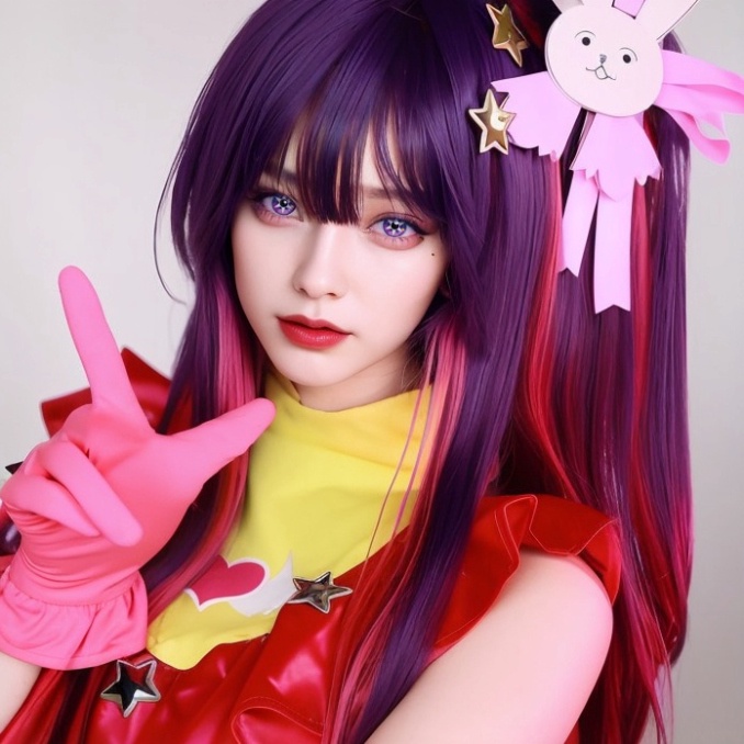 Lens cosplay Ai Hoshino/Ruby/Aquamarine - Oshi no ko