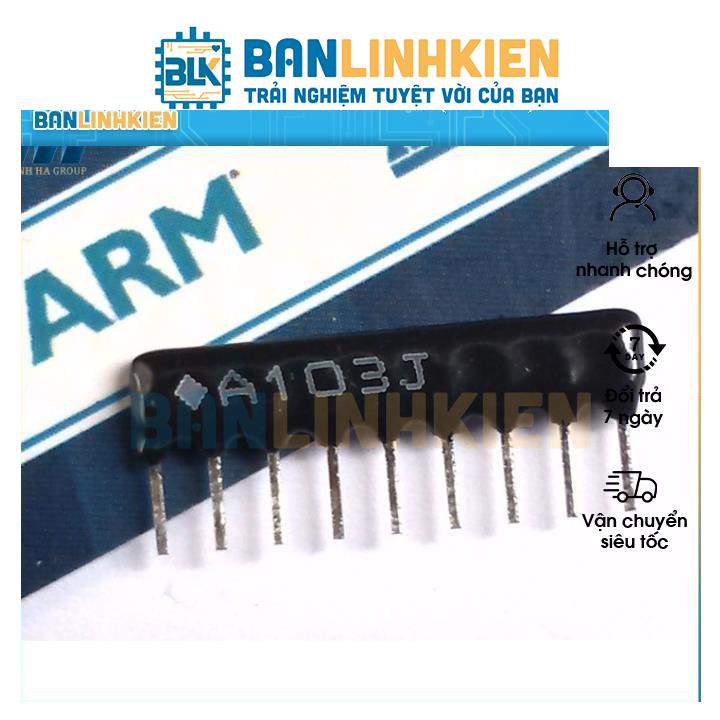 Trở Băng A09-103 10K 1/8W 5% (5 chiếc)