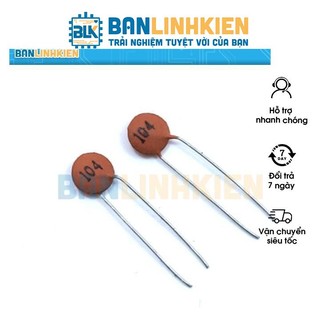 Tụ Gốm 104 100nF 50V (10c)