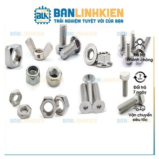 Bulong và đai ốc các loại (Bulong ốc vít M2 m2.5 M3 M4)