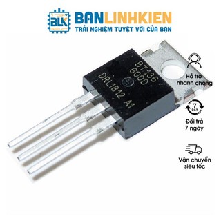 BT136-600E TO220 TRIAC 4A 600V