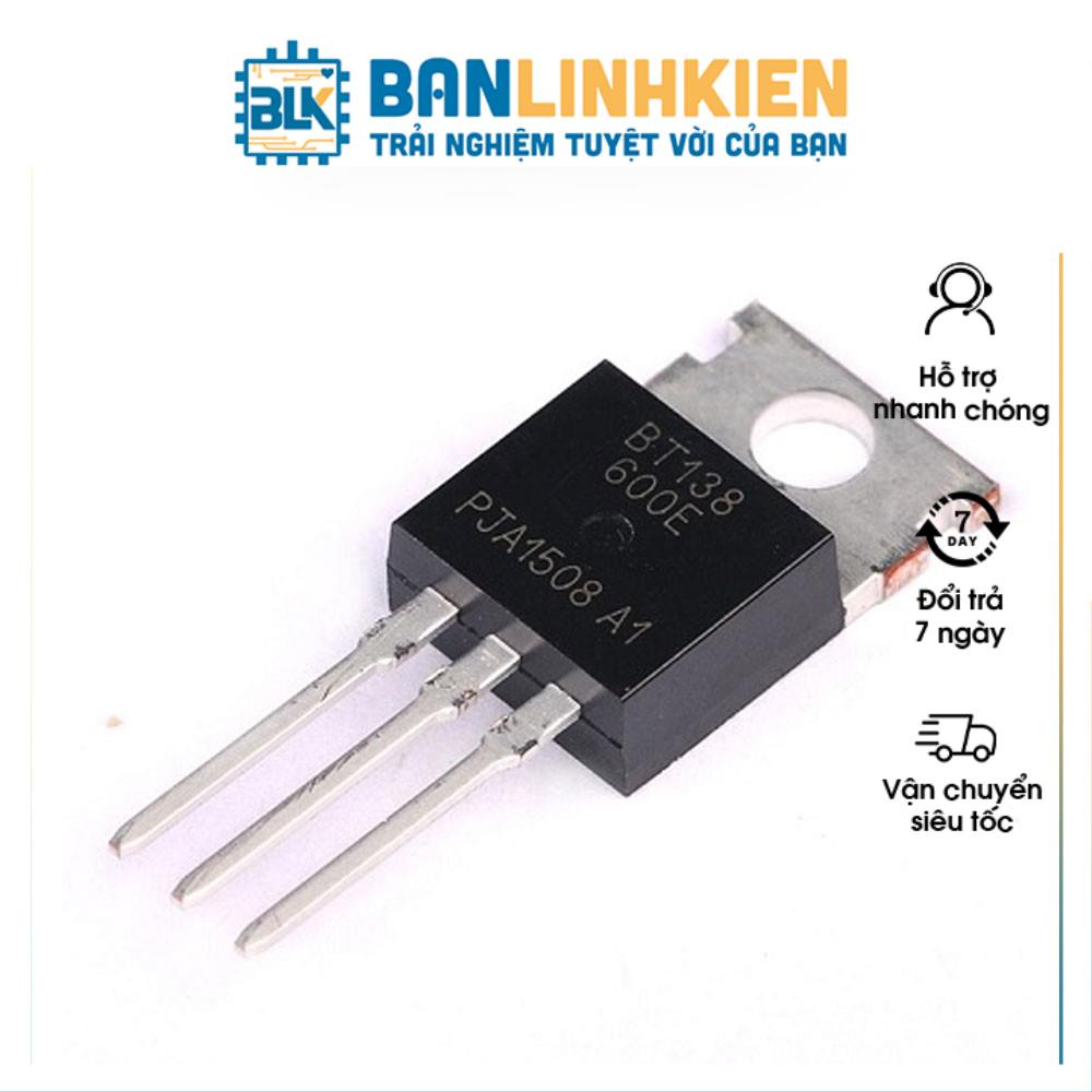BT138-600E TO220 TRIAC 12A 600V