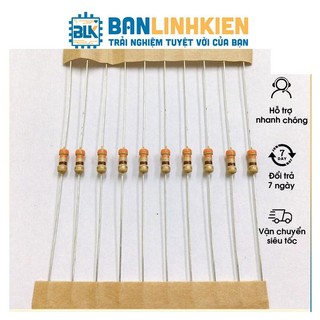Điện Trở Vạch 1/4W 5% 1R-39R (50 Chiếc)