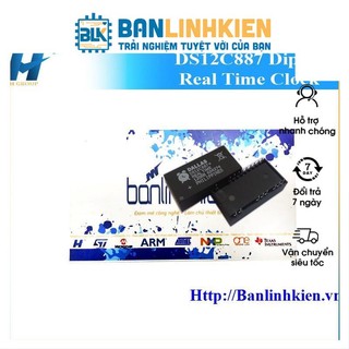 IC Thời Gian Thực DS12C887 Dip24 Real Time Clock