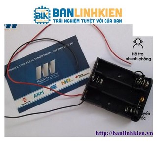 Hộp Đế Pin 3AA Không Nắp