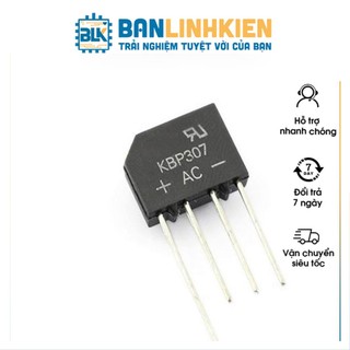 Diode Cầu 3A 700V KBP307 (Vuông)