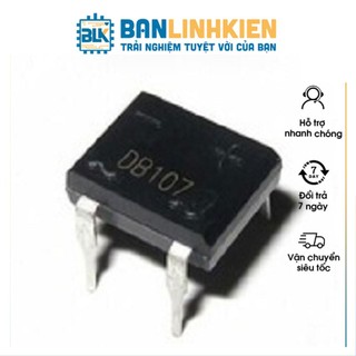 Diode cầu 1a 1000v db107 dip