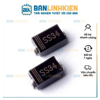 Diode SS34 1N5822, S3M 1N5408 Dán SMB Điốt