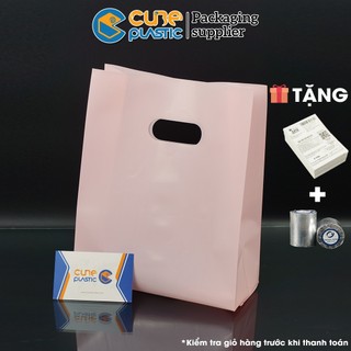 Túi Nilong Hột Xoài Hồng Pastel PE Zin [1KG] - CTY BAO BÌ CUBE