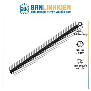 Hàng Rào Jump Đơn Đực 2.54MM 1x40P Cong Ngang