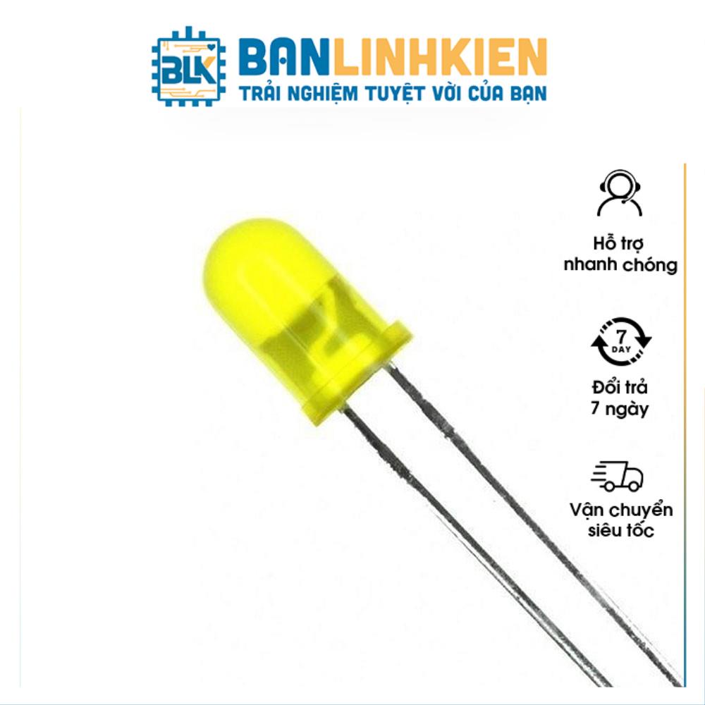 Led 5MM Phủ Vàng ( số lượng 10 chiếc )