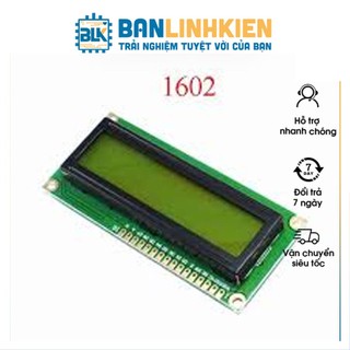 Màn hình lcd1602 xanh lá 3.3-5v