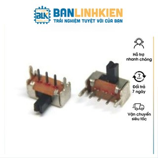 Công Tắc Gạt 5 Chân Cong SK-12D07(1P2T) (5 chiếc)