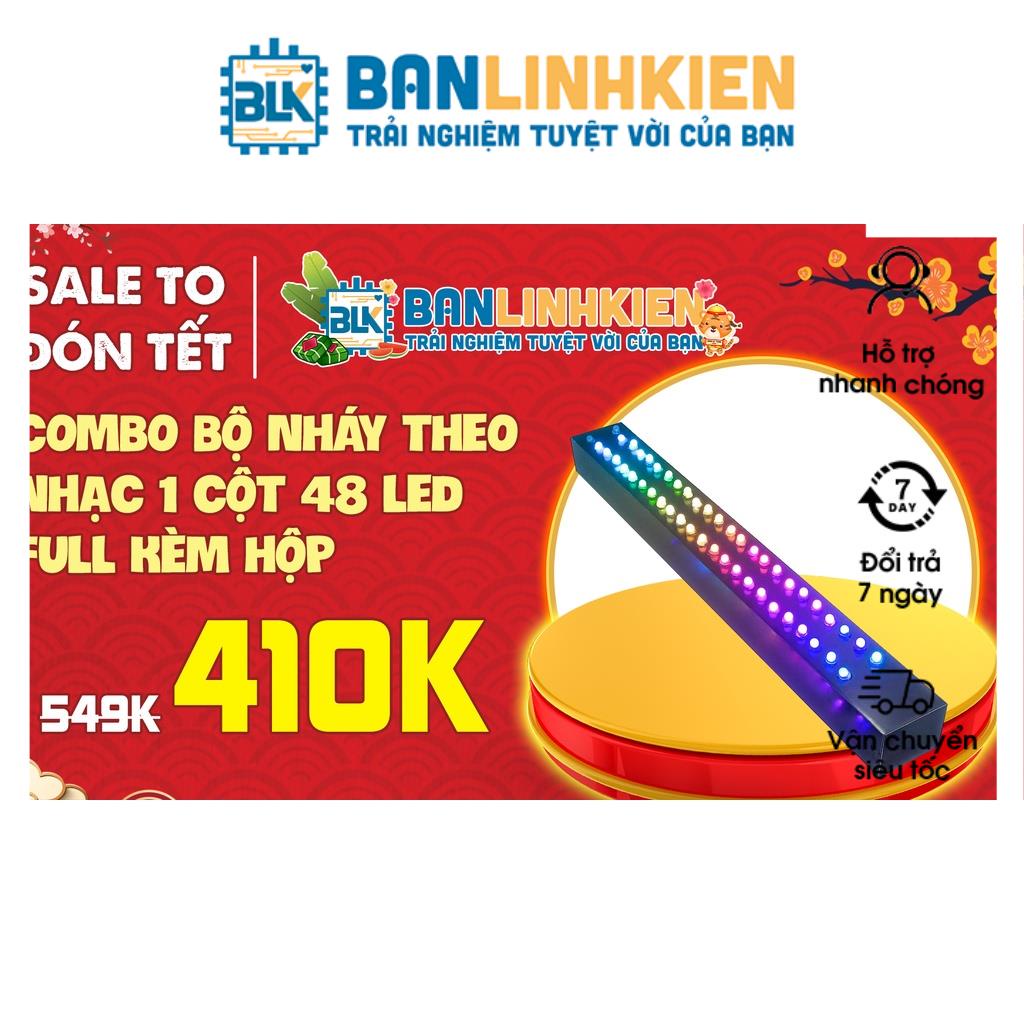 Bộ Nháy Theo Nhạc LED Full 1 Cột BLK Music Plus 2023 Kèm Hộp Nâng Cấp Hiệu Ứng