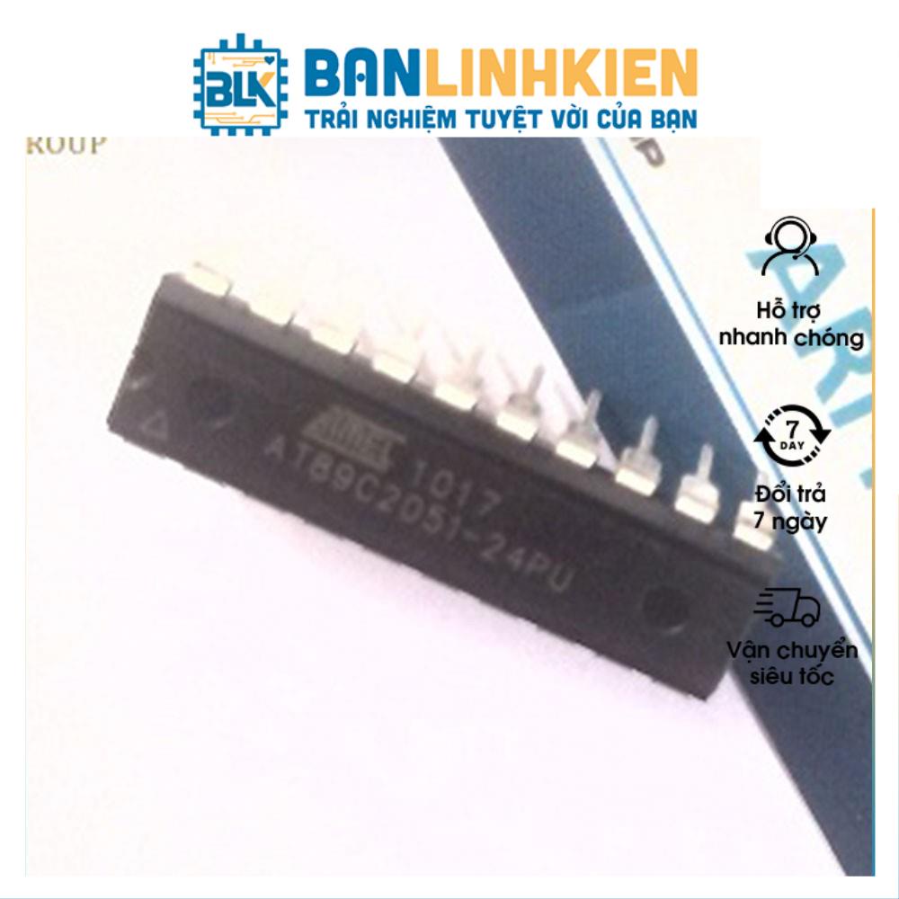IC chức năng AT89C2051-24PU DIP20