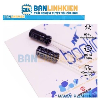 Tụ hóa 0.47uf 50v 5x11mm