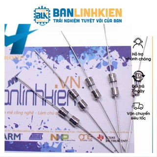 Cầu Chì Ống, cầu chì thủy tinh 3.6x10 loại 1A,2A,3A,4A,5A,10A
