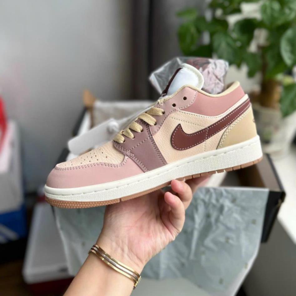 Giày thể thao Jordan 1 Low Milk Tea, JD Thấp Trà Sữa Bản Đẹp Chuẩn SC tặng kèm dây phụ - 19