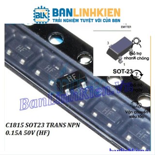 Linh Kiện Bán Dẫn C1815 SOT23 TRANS (HF) (10 Chiếc)